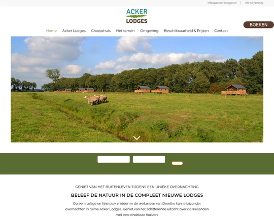 Acker lodges Ruinerwold Logo