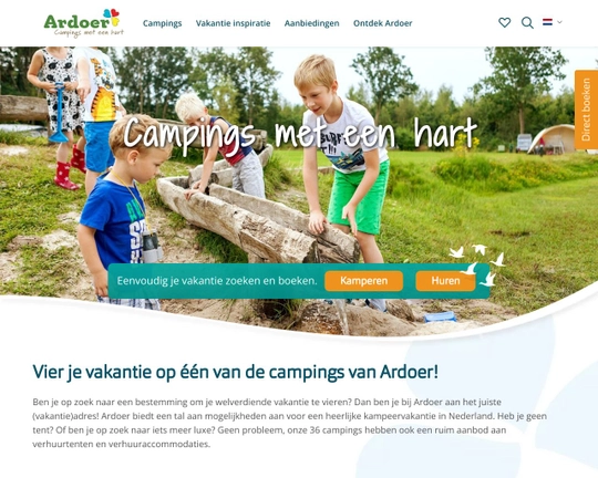 Ardoer campings Logo
