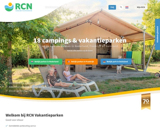 RCN Vakantieparken Logo