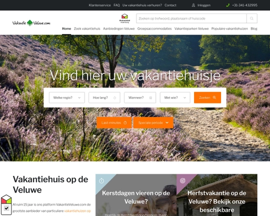 Vakantie Veluwe Logo